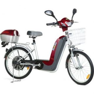 Bicicleta Elétrica Biobike JS 150 350W   Vermelho  Kanui