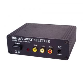 Way Video Splitter / Amplifer  Video Switches  Maplin Electronics 
