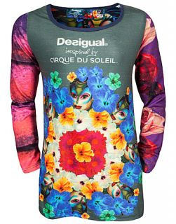 Azul T shirt   Desigual Kids   Patterned   Tops   Clothing kids 