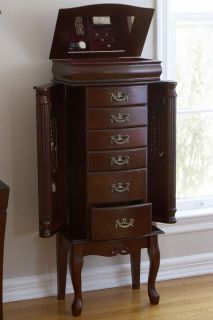 Gwendolyn Jewelry Armoire   Jewelry Armoires   Bedroom Furniture 