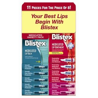 Blistex Lip Care Variety Pack, 11 Pk (041388217284)   