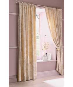 Premier Lined Pencil Pleat Curtains   117x183cm   Ivory. from Homebase 
