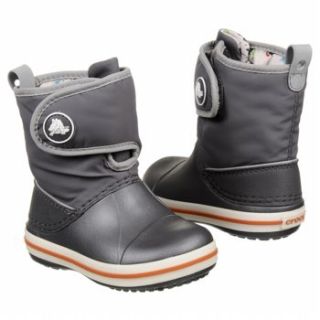 Kids Crocs  Crocband Gust Boot T/P Graphite/Light Grey Shoes 