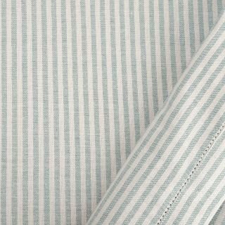 This stripe pattern tablen linen is available in Rose or Duck Egg 