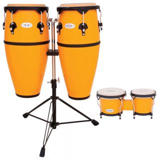 Toca Synergy Fiberglass Congas and Bongos Package at zZounds