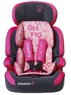 Cosatto Zoomi Groups 1, 2, 3 Car Seat   Oopsi Ditsi Littlewoods