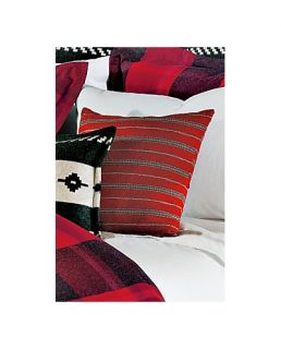 Red Dobby Striped Pillow  Eddie Bauer