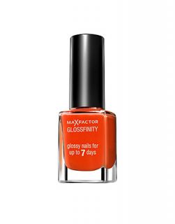 Glossfinity Nail Polish   Max Factor   Sunset orange   Neglelak 