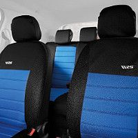 Halfords  Ripspeed Car Seat Cover Set   Blue
