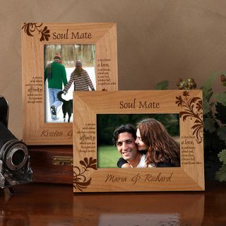 9622   What Is A Soul Mate? Personalized Photo Frame   Full View