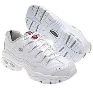 Athletics Skechers Womens Energy Leather White FamousFootwear 