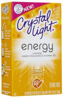 Crystal Light Energy On The Go Citrus Mix   