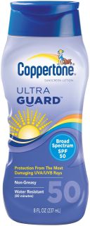 Coppertone ultraGUARD Lotion SPF 50 Sunscreen   