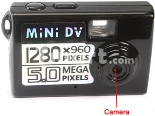 1280 x 960 Mini HD Video Recorder Pinhole Camera   Tmart