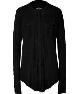 Balmain Black Button Down Top  Damen  Tops   (sold out)