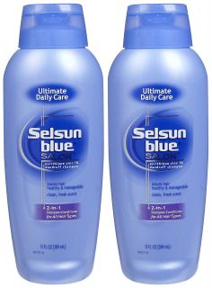 Selsun Blue Salon Pyrithione Zinc 2 in 1 Dandruff Shampoo   