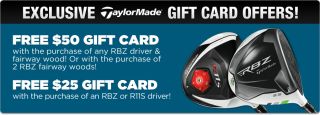 Golfsmith Exclusive, Get a Gift Card When you Purchase Select 