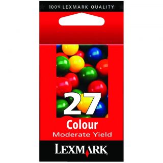 Lexmark No.27 Colour Ink Cartridge (10NX227E)  Maplin Electronics 