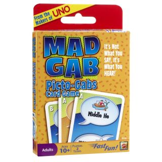 Mad Gab® Picto Gabs™ Card Game   Shop.Mattel