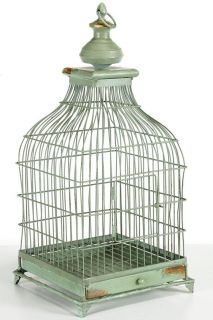 French Distressed Bird Cage   Bird Cages   Home Accents   Home Decor 