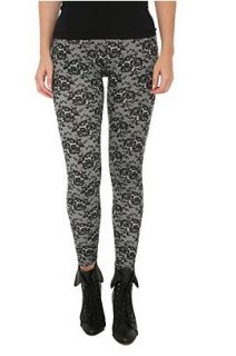 Black And White Lace Leggings   788302