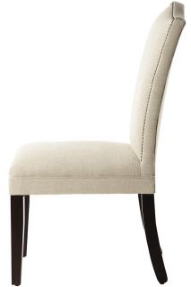 Camel Back Parsons Chair with Nailhead Trim   Dining Chairs   Kitchen 