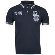 Soul Star Mens Grad Polo Shirt   Navy