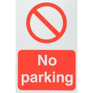 No parking Sign   Health & Safety Signs   Workwear  Tools, Electrical 
