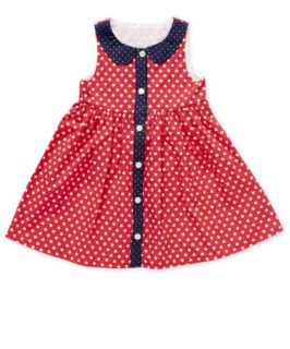 Mothercare Red Heart Printed Dress
