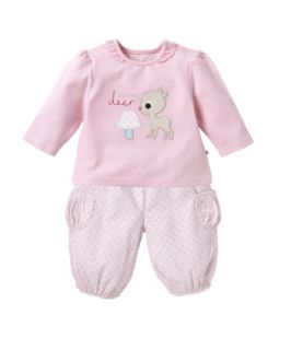 Mothercare Two Piece Top and Trousers Set   Pink   co ordinated sets 