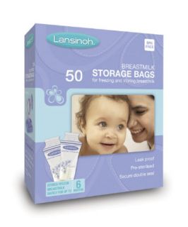 Lansinoh Breastmilk Storage Bags  50 Pack   food storage   Mothercare