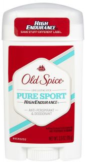 Old Spice High Endurance Invisible Solid Antiperspirant/Deodorant 