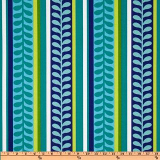 Richloom Solarium Outdoor Pike Stripe Azure   Discount Designer Fabric 