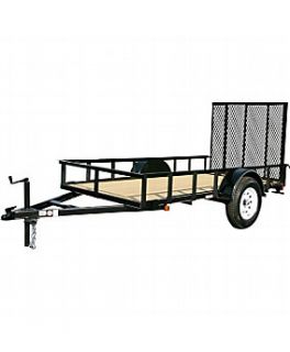 Carry On Trailer® 5 ft. W x 10 ft. L Wood Floor Trailer, 2,000 lb 