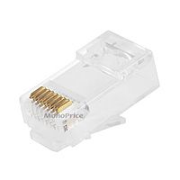 For only $6.45 each when QTY 50+ purchased   Cat6 Plug Solid W/Insert 