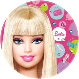 BARBIE™ All Dolld Up 9 Plate (8 Pack)   Shop.Mattel