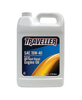 Traveller® Premium All Fleet 15W 40 Diesel Engine Oil, 1 gal 