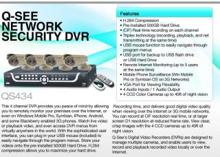 Buy the Q See 4 Channel DVR add Hard Drive & Cameras  