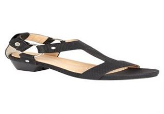 Plus Size Sandals with snakeskin texture, the Janet by Comfortview 