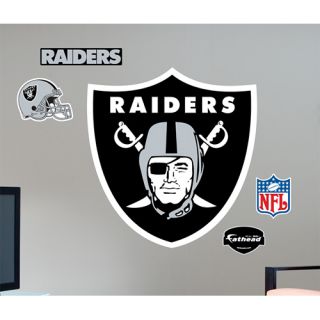 Fathead Oakland Raiders Logo Wall Graphic   