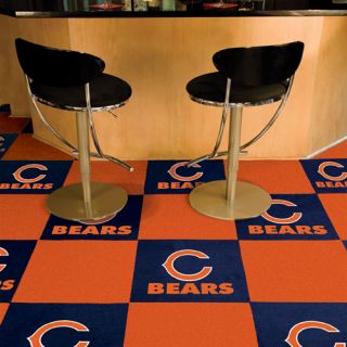 Chicago Bears Carpet/Flooring Fanmats Chicago Bears Team Carpet Tiles