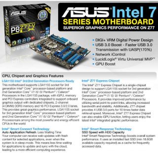 Buy the ASUS P8Z77 V LX Intel 7 Series Motherboard .ca