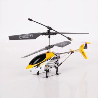 5CH Rechargeable Micro Helicopter Yellow & White   Tmart