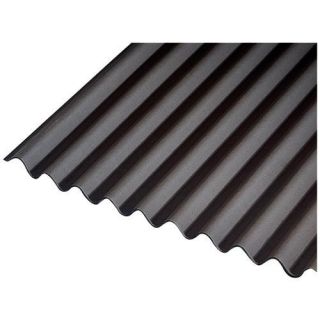 Bitumen Corrugated Sheet 950mmx2m Black   Bitumen Corrugated Sheets 