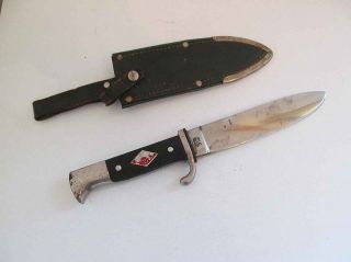 German Boyscout Knife with Sheath early 1900s Solingen