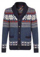 Tommy Hilfiger BACILIO   Strickjacke   peacoat heather/snow white CHF 