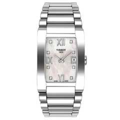Ladies Tissot Generosi T Diamond Accent Watch with White Mother of 