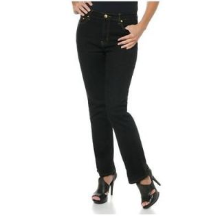 Diane Gilman DG2 Denim Boot Cut Jeans BLACK Size 22W