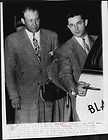 1946 Rudy York and Dom DiMaggio Boston Red Sox arriving in St Louis 