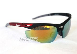 GIANT Professional Cycling Glasses Sports Glasses Sunglasses Black Red